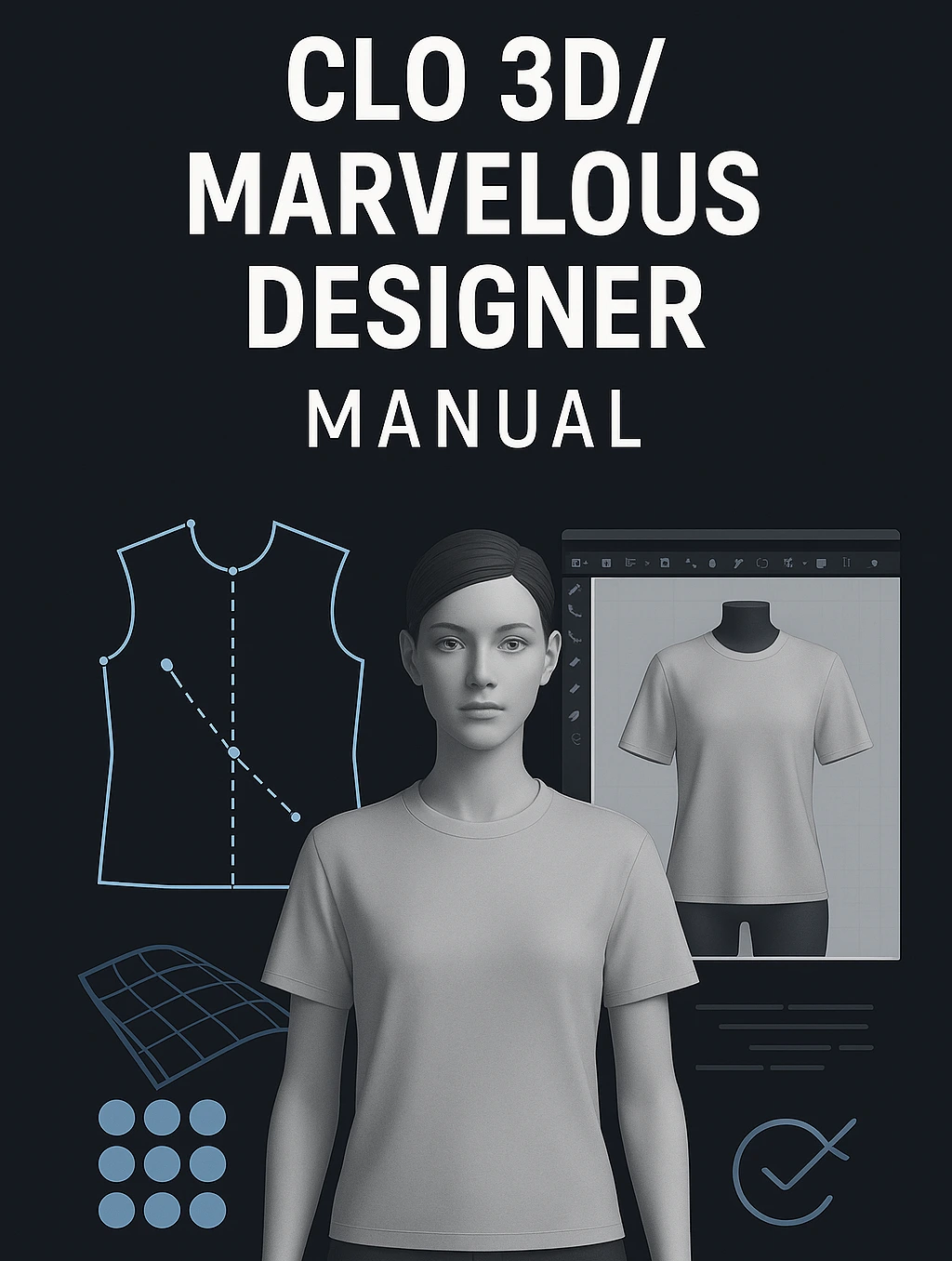 CLO 3D/Marvelous Designer Manual E-Book File
